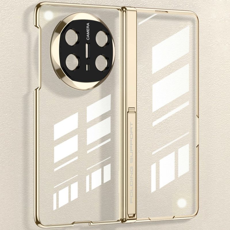 Hülle Für Huawei Mate X6 Transparent Mit Scharnier Und Gehärtetem Glas