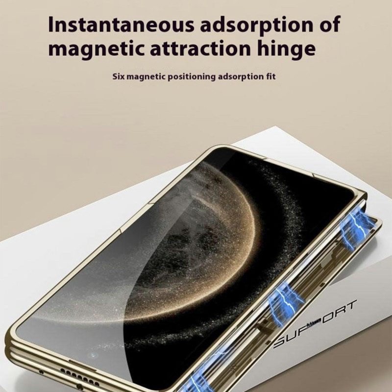 Hülle Für Huawei Mate X6 Transparent Mit Scharnier Und Gehärtetem Glas