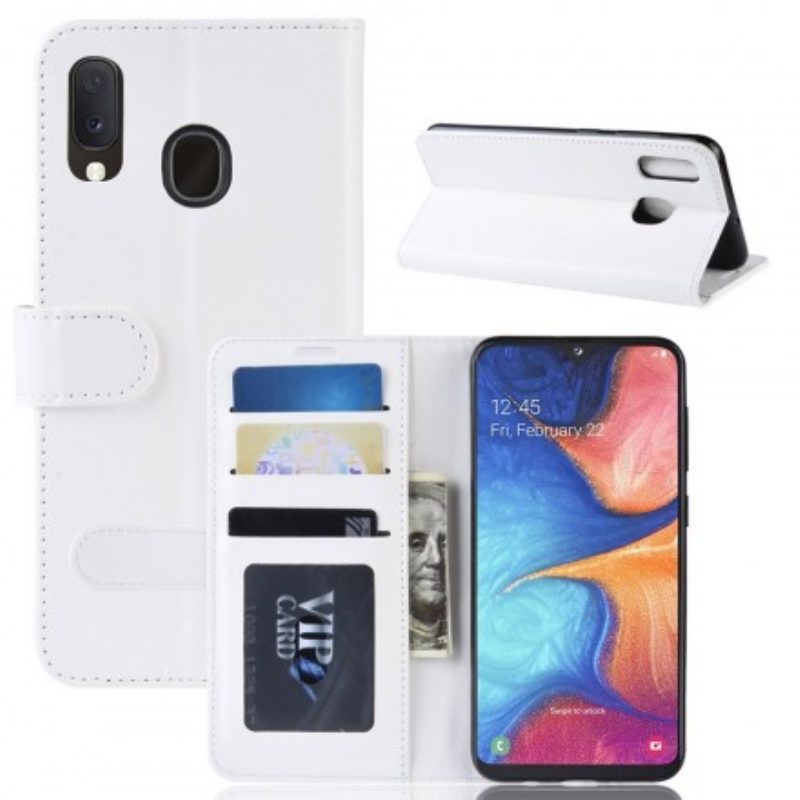 Lederhüllen Für Samsung Galaxy A20e Ultra-kunstleder