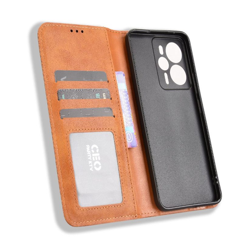 Flip Case Realme 14t 5g Vintage-fries