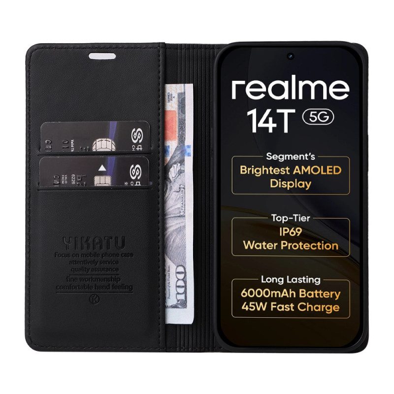 Flip Case Realme 14t 5g Yikatu