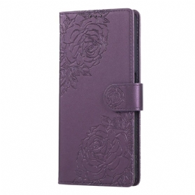 Lederhüllen Für Realme 14t 5g Spitzenblumen