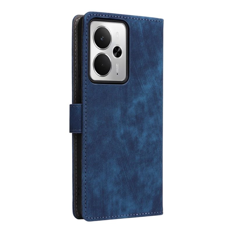 Lederhüllen Realme 14t 5g Rfid-schutz In Wildlederoptik