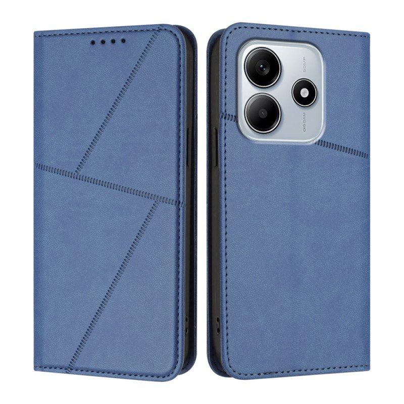 Flip Case Für Xiaomi Redmi Note 14 5g Linien