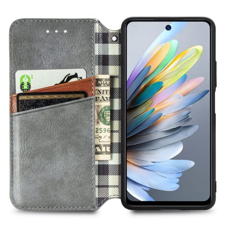 Flip Case Für Xiaomi Redmi Note 14 5g Vintage-lederoptik