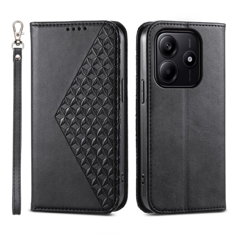 Flip Case Xiaomi Redmi Note 14 5g Diamantmuster