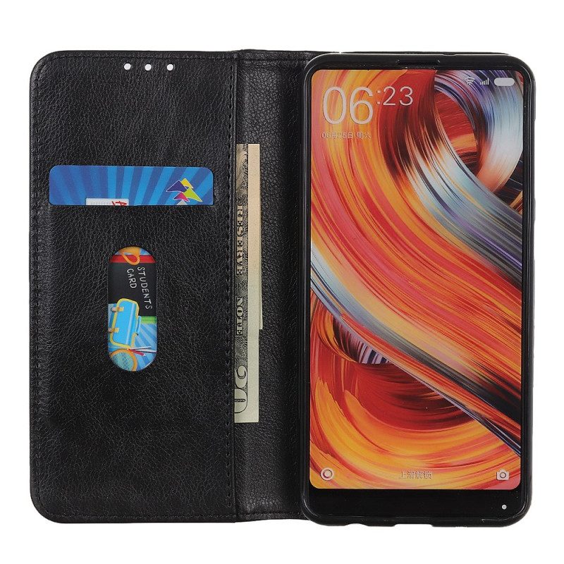 Flip Case Xiaomi Redmi Note 14 5g Handyhülle Spaltleder