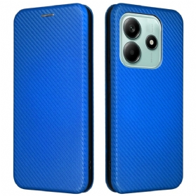 Flip Case Xiaomi Redmi Note 14 5g Kohlefaser