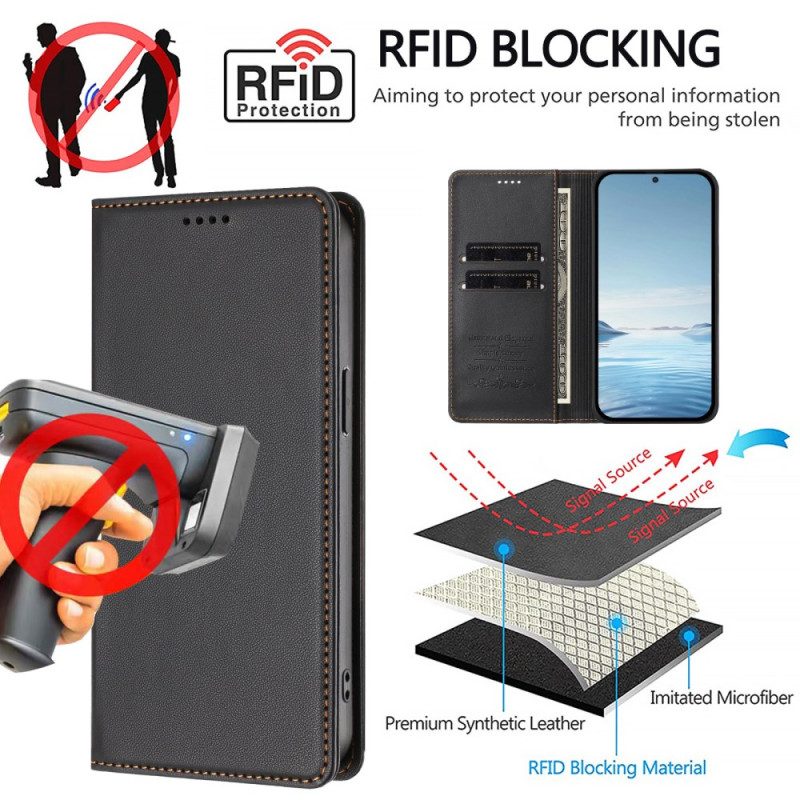 Flip Case Xiaomi Redmi Note 14 5g Rfid-blockierung