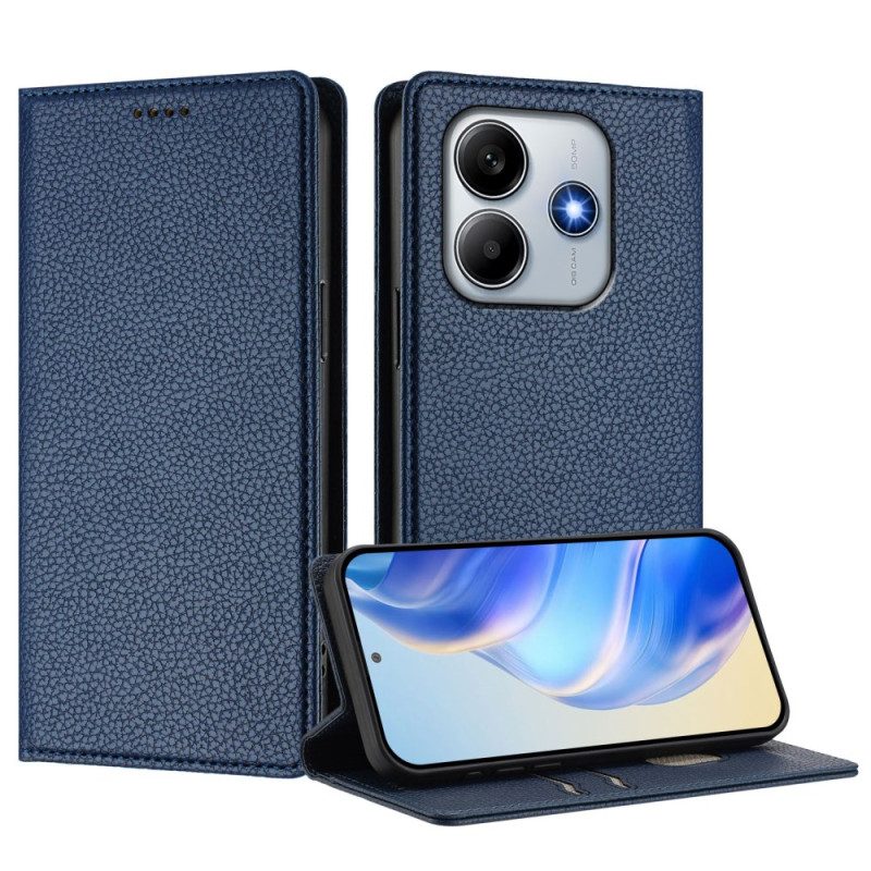 Flip Case Xiaomi Redmi Note 14 5g Rfid-blockierung In Lederoptik