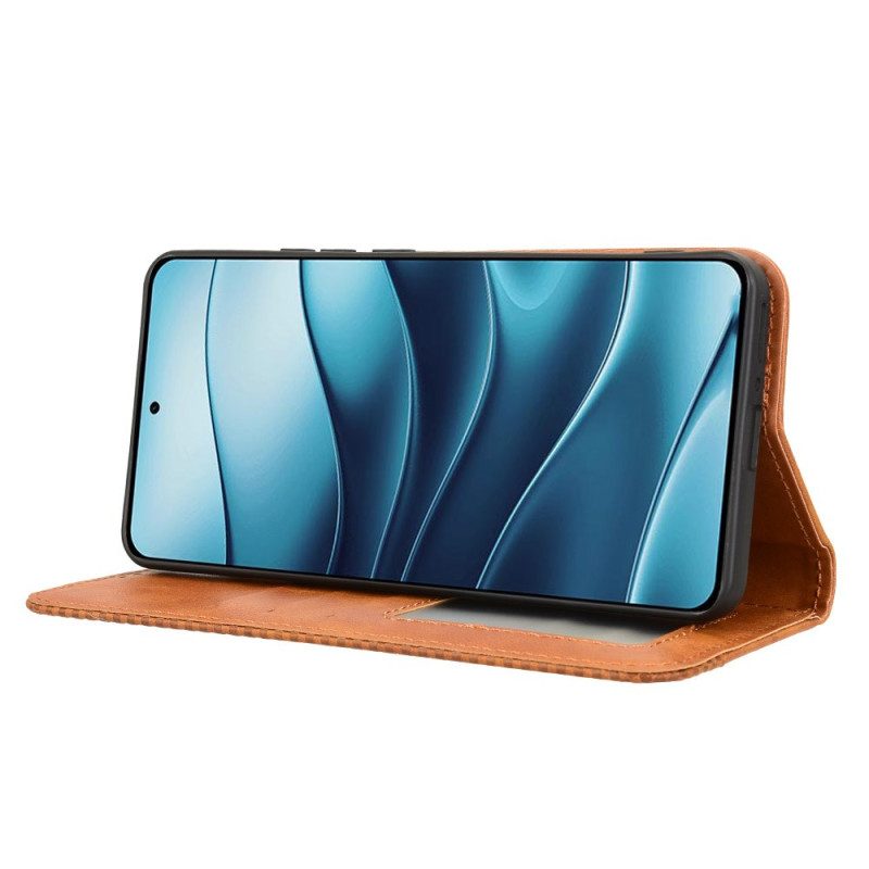 Flip Case Xiaomi Redmi Note 14 5g Vintage-rahmen