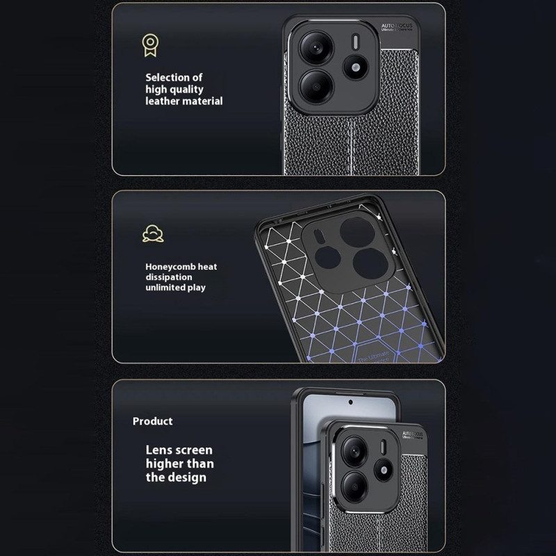 Hülle Für Xiaomi Redmi Note 14 5g Litschi-textur