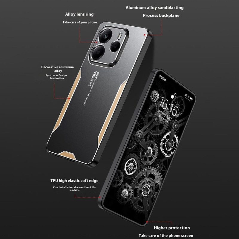 Hülle Für Xiaomi Redmi Note 14 5g Metalleffekt