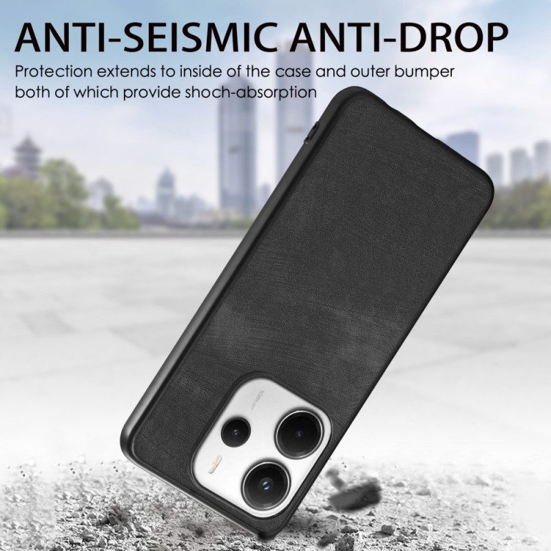 Hülle Für Xiaomi Redmi Note 14 5g Wildlederoptik