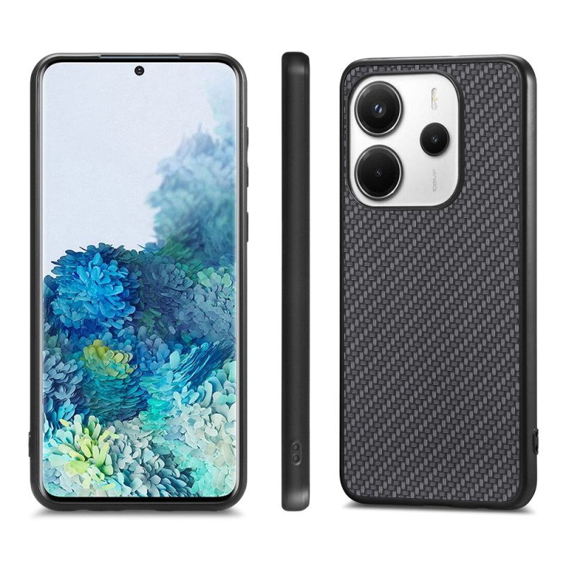 Hülle Xiaomi Redmi Note 14 5g Carbonfaser-textur
