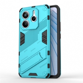 Hülle Xiaomi Redmi Note 14 5g Handyhülle Abnehmbarer Ständer Mit Zwei Positionen Für Freihändige Nutzung