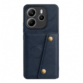 Hülle Xiaomi Redmi Note 14 5g Handyhülle Kartenhalter Mit Ständer