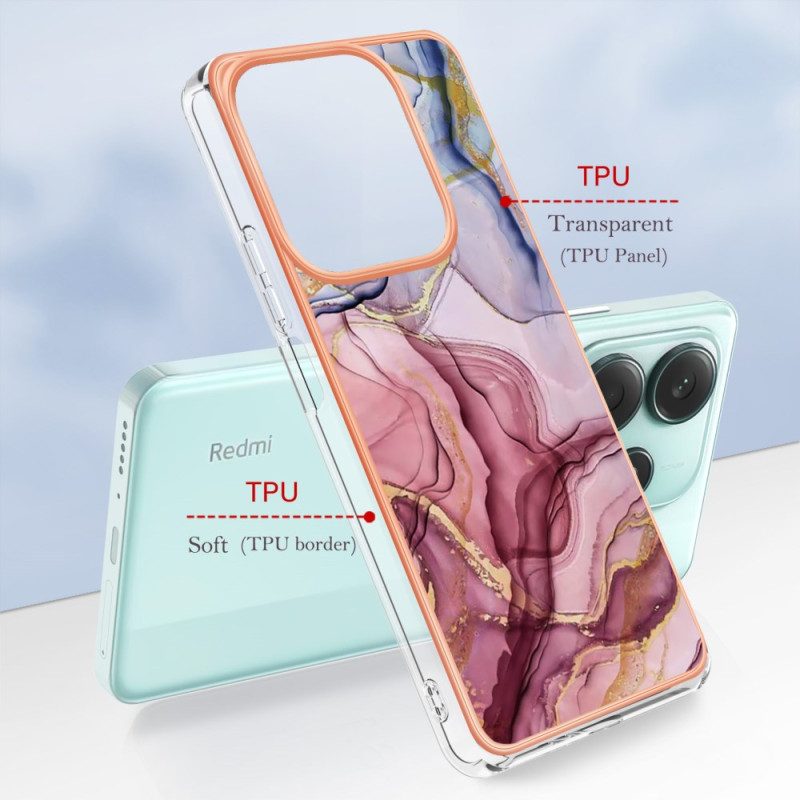 Hülle Xiaomi Redmi Note 14 5g Handyhülle Marmor