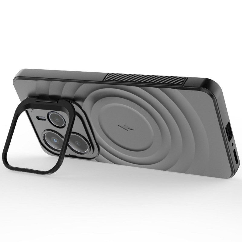 Hülle Xiaomi Redmi Note 14 5g Magsafe-kompatibel Mit Wellenmuster