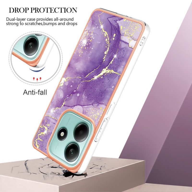 Hülle Xiaomi Redmi Note 14 5g Marmor-design