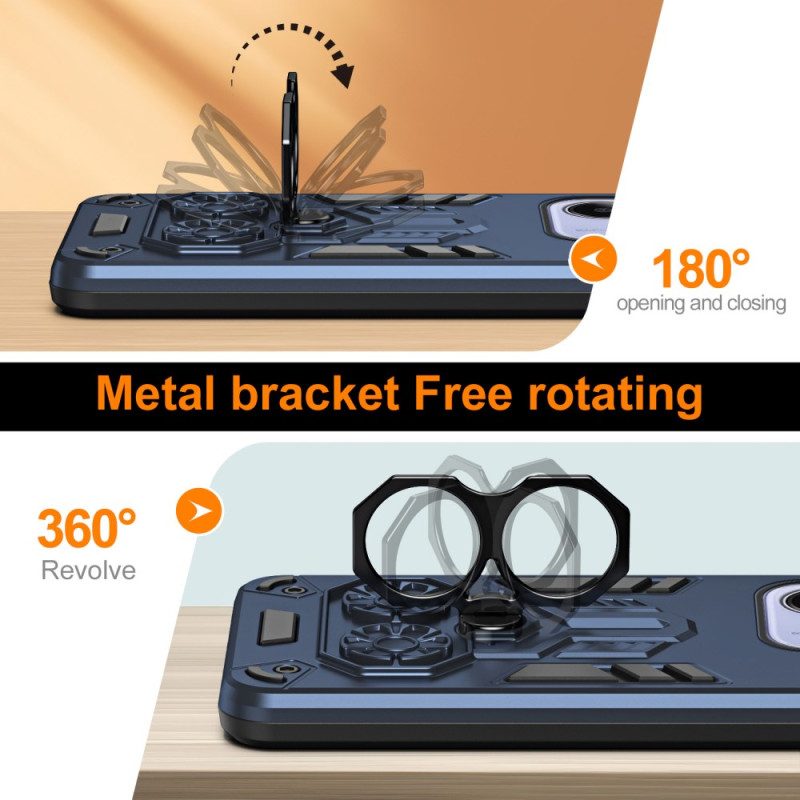 Hülle Xiaomi Redmi Note 14 5g Ringhalter In Metalloptik