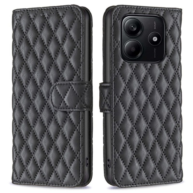 Lederhüllen Für Xiaomi Redmi Note 14 5g Gesteppt