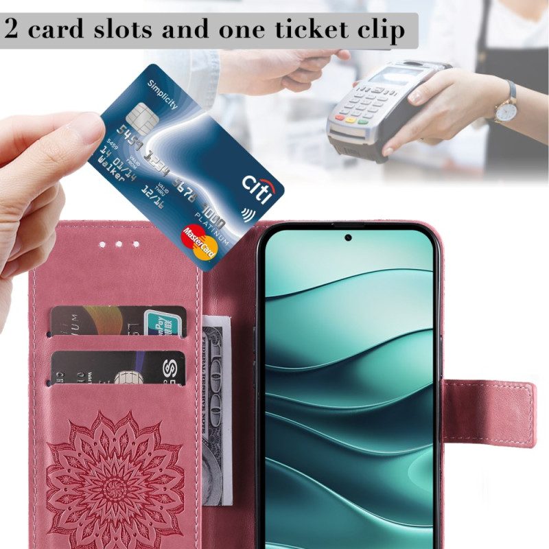 Lederhüllen Für Xiaomi Redmi Note 14 5g Mandala