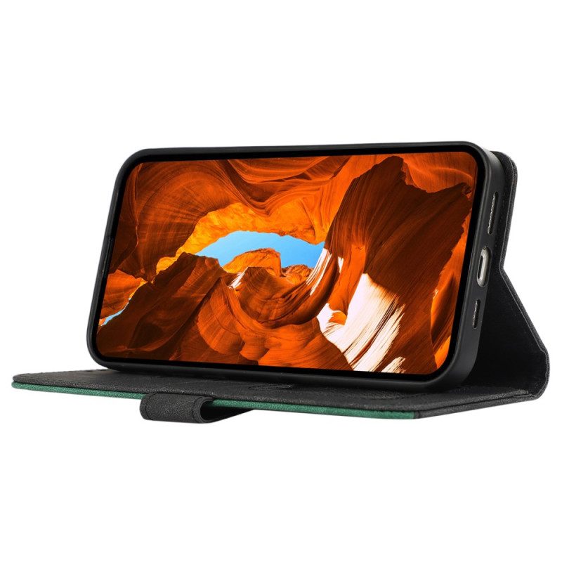 Lederhüllen Für Xiaomi Redmi Note 14 5g Zweifarbiges Leder