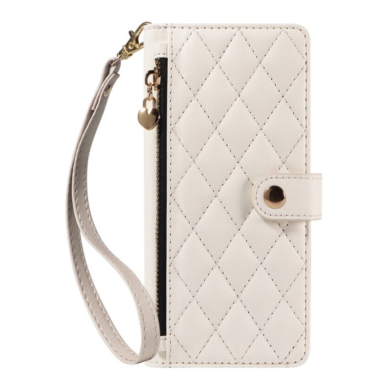 Lederhüllen Xiaomi Redmi Note 14 5g Gesteppt Mit Riemen