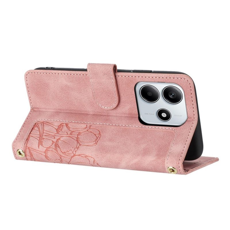 Lederhüllen Xiaomi Redmi Note 14 5g Handyhülle Geldbörse Mit 5 Kartenfächern