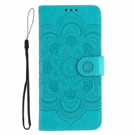 Lederhüllen Xiaomi Redmi Note 14 5g Handyhülle Mandala-design