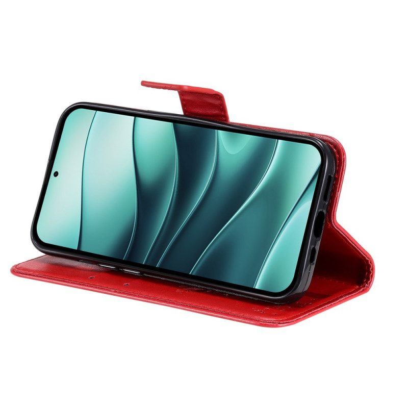 Lederhüllen Xiaomi Redmi Note 14 5g Katze Und Baum (lnaière)