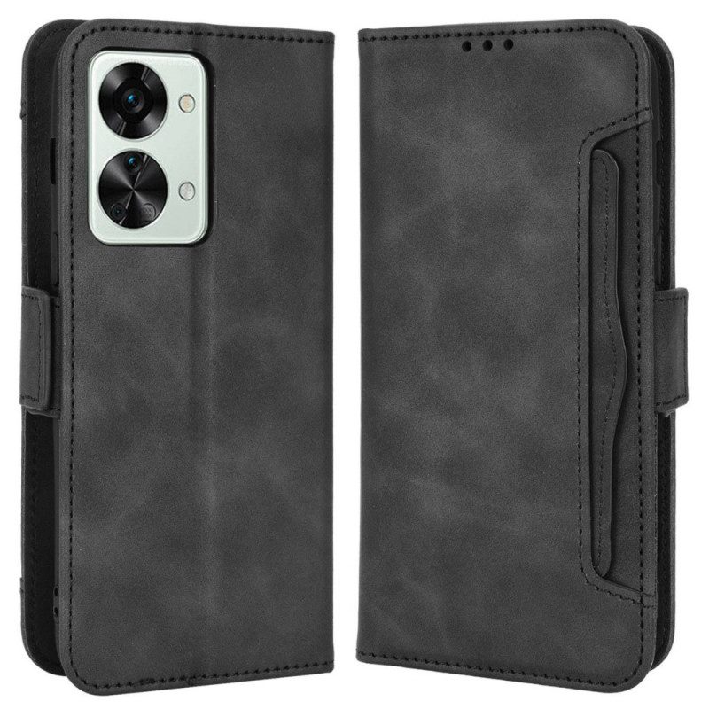 Lederhüllen Für OnePlus Nord 2T 5G Multi-card Premier Class