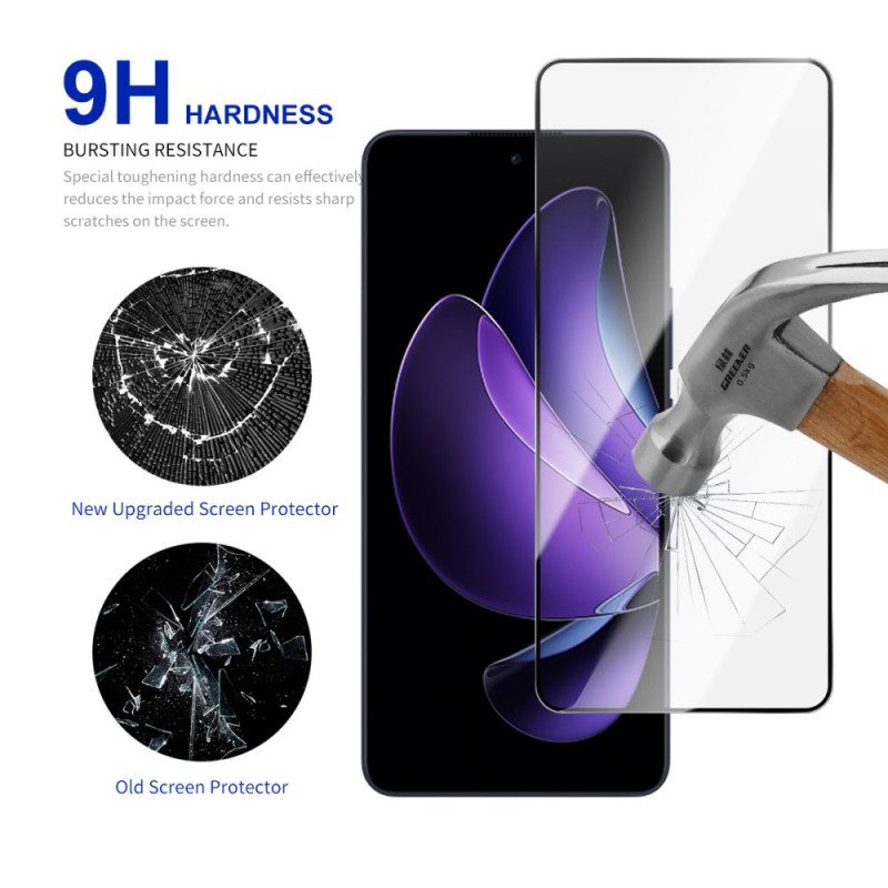 Displayschutzfolie Aus Gehärtetem Glas Für Oppo Reno 13f 4g / 5g / Fs 5g