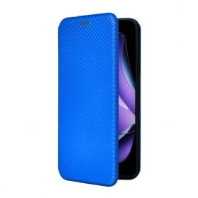 Flip Case Für Oppo Reno 13f 4g / 5g / 13 Fs 5g Carbonfaser