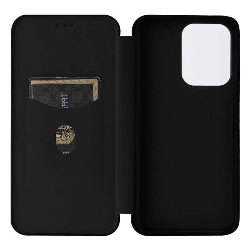 Flip Case Für Oppo Reno 13f 4g / 5g / 13 Fs 5g Carbonfaser