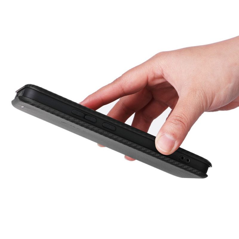 Flip Case Für Oppo Reno 13f 4g / 5g / 13 Fs 5g Carbonfaser