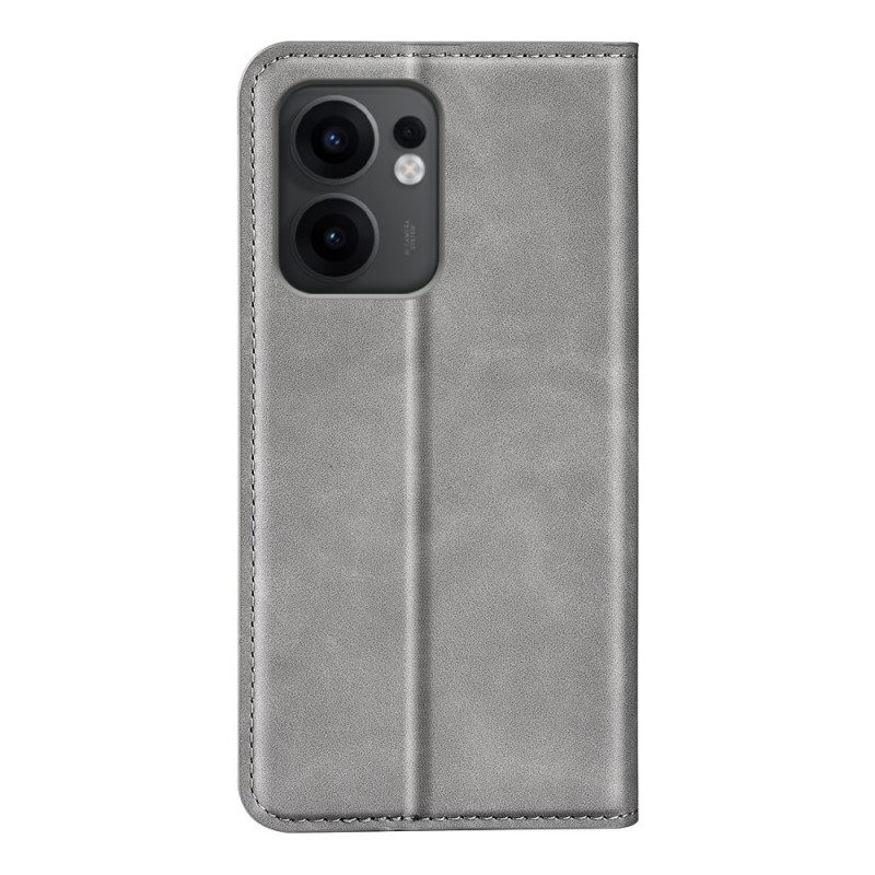 Flip Case Oppo Reno 13f 4g / 5g / 13 Fs 5g Lederoptik