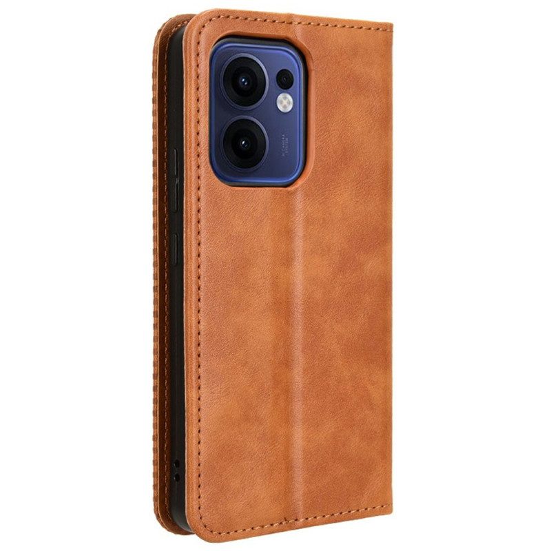 Flip Case Oppo Reno 13f 4g / 5g / 13 Fs 5g Vintage-fries