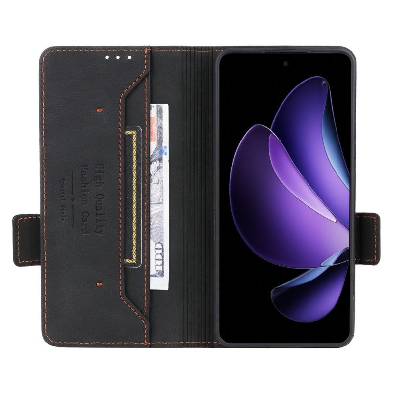 Lederhüllen Oppo Reno 13f 4g / 5g / 13 Fs 5g Handyhülle Retro-design