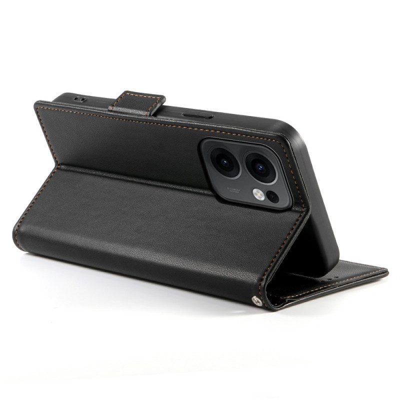 Lederhüllen Oppo Reno 13f 4g / 5g / 13 Fs 5g Handyhülle Zierniete