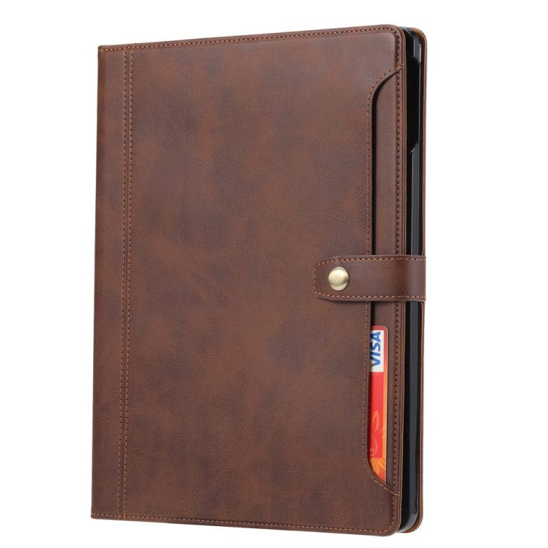 Flip Case Für iPad Pro 11" (2021) Business-stil Mit Riemen