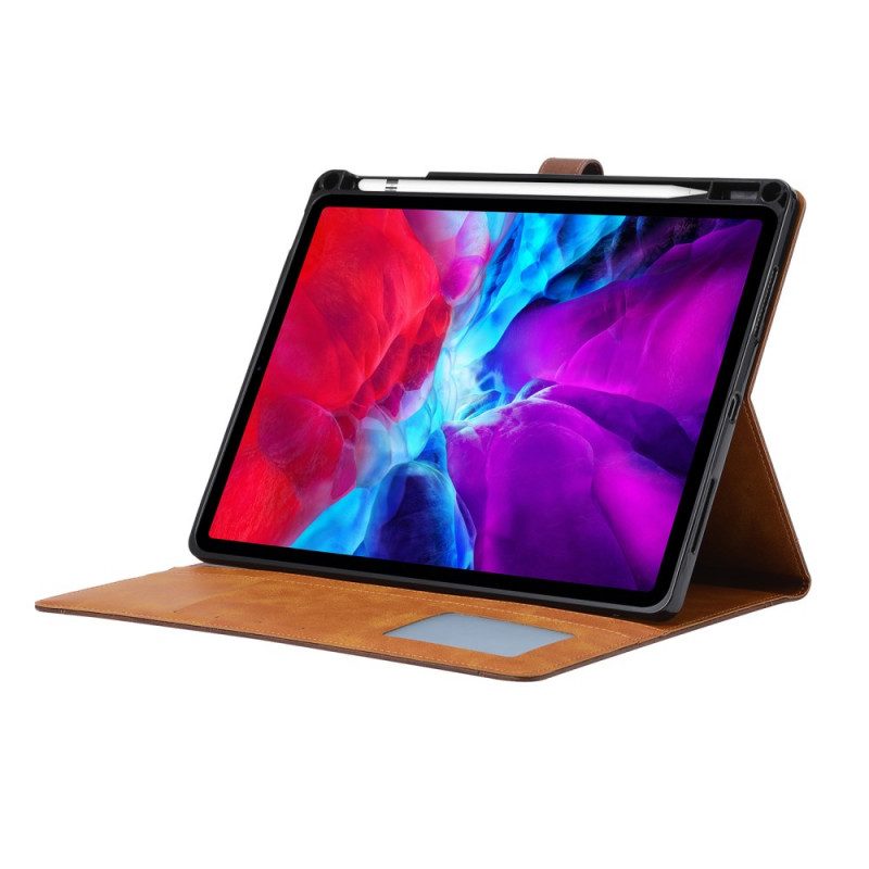 Flip Case Für iPad Pro 11" (2021) Business-stil Mit Riemen
