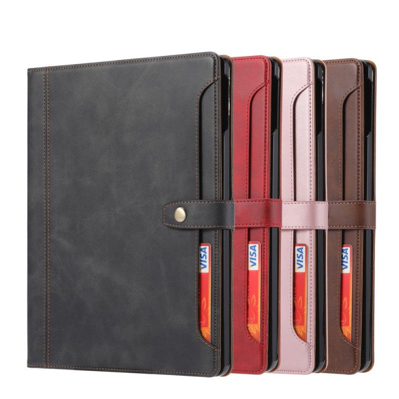 Flip Case Für iPad Pro 11" (2021) Business-stil Mit Riemen