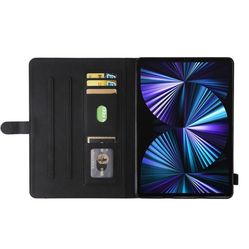 Flip Case Für iPad Pro 11" (2021) Zweifarbiges Design