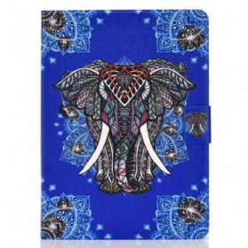 Lederhüllen Für iPad Pro 11" (2021) Mandala-elefant