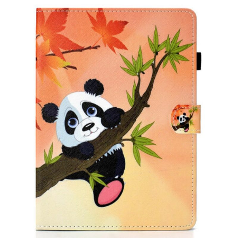 Lederhüllen Für iPad Pro 11" (2021) Süßer Panda