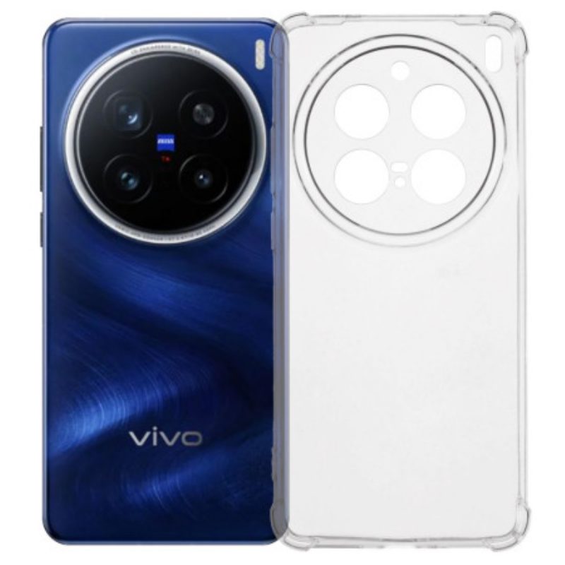 Hülle Für Vivo X200 Pro Verstärktes Transparentes Material