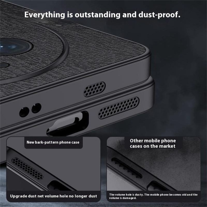 Hülle Vivo X200 Pro Handyhülle Holzstruktur