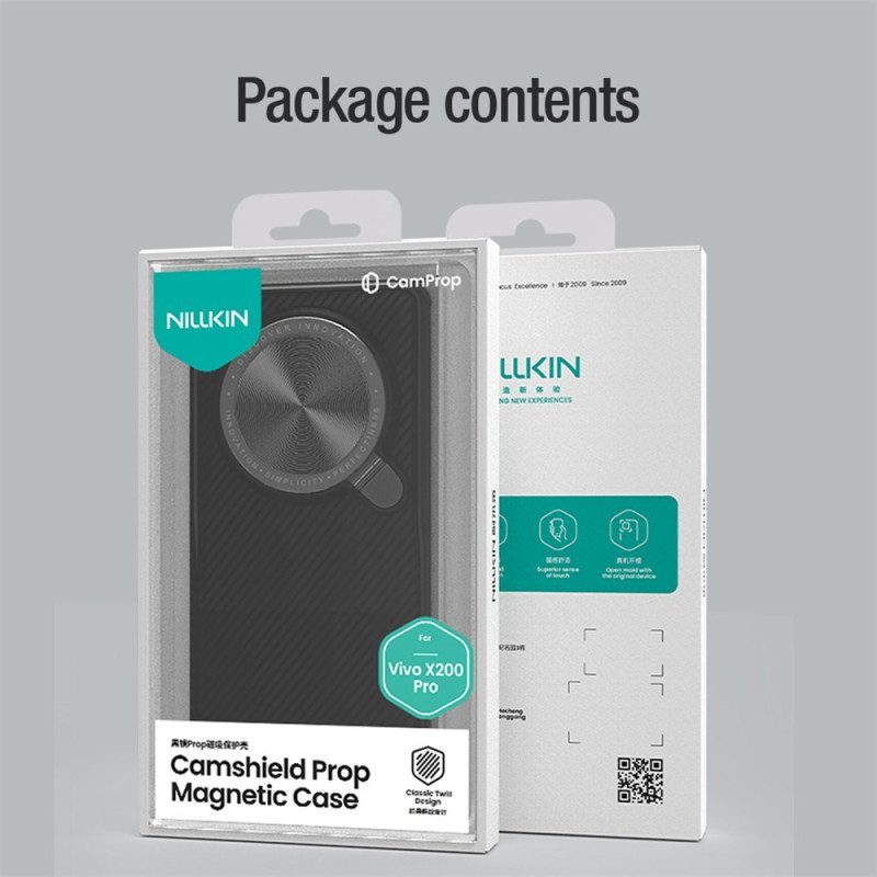 Hülle Vivo X200 Pro Handyhülle Magsafe Camshield Prop Nillkin